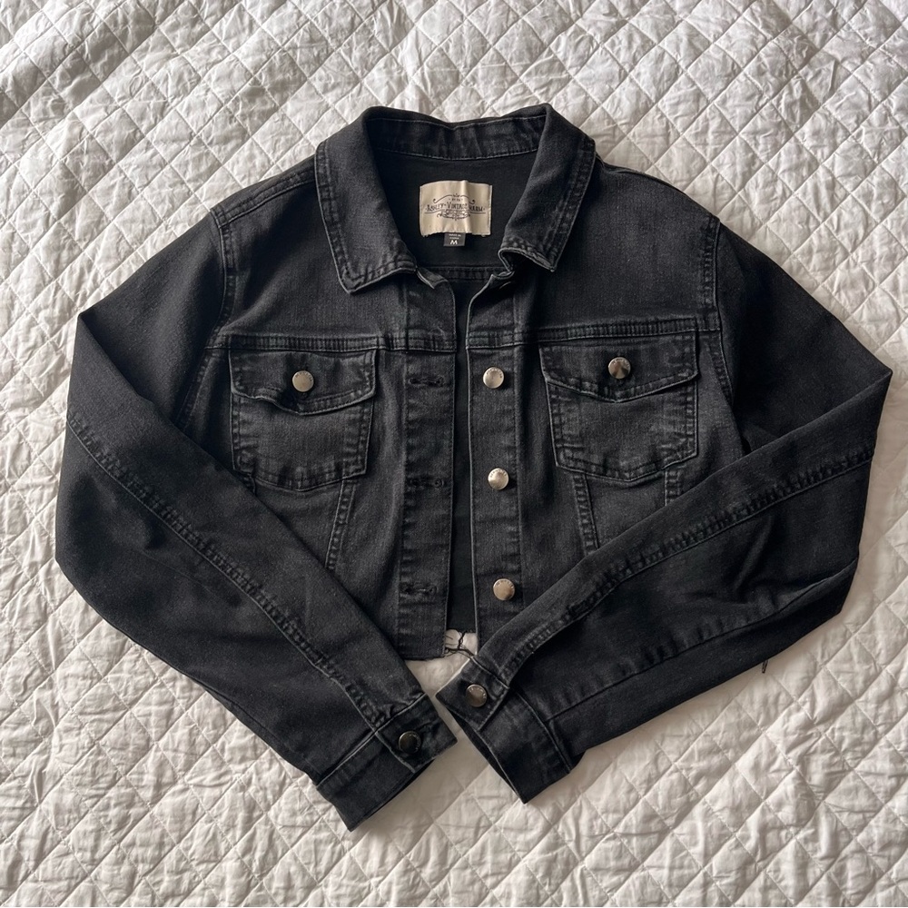 Black Denim Jacket